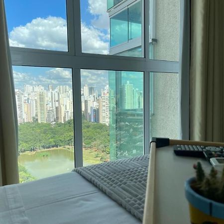 Moderno Flat Com Vista Para O Parque Vaca Brava Goiânia Extérieur photo