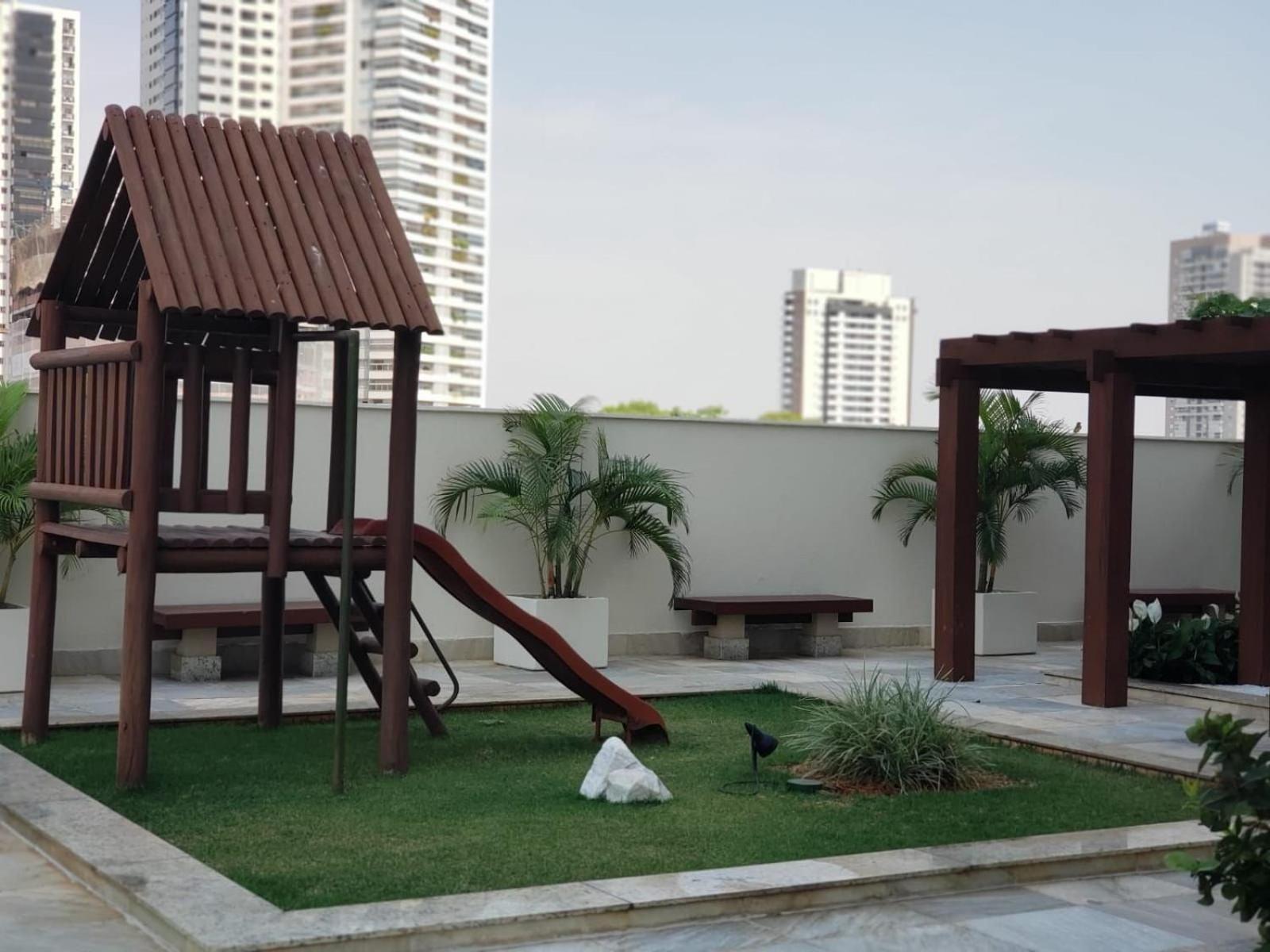 Moderno Flat Com Vista Para O Parque Vaca Brava Goiânia Extérieur photo