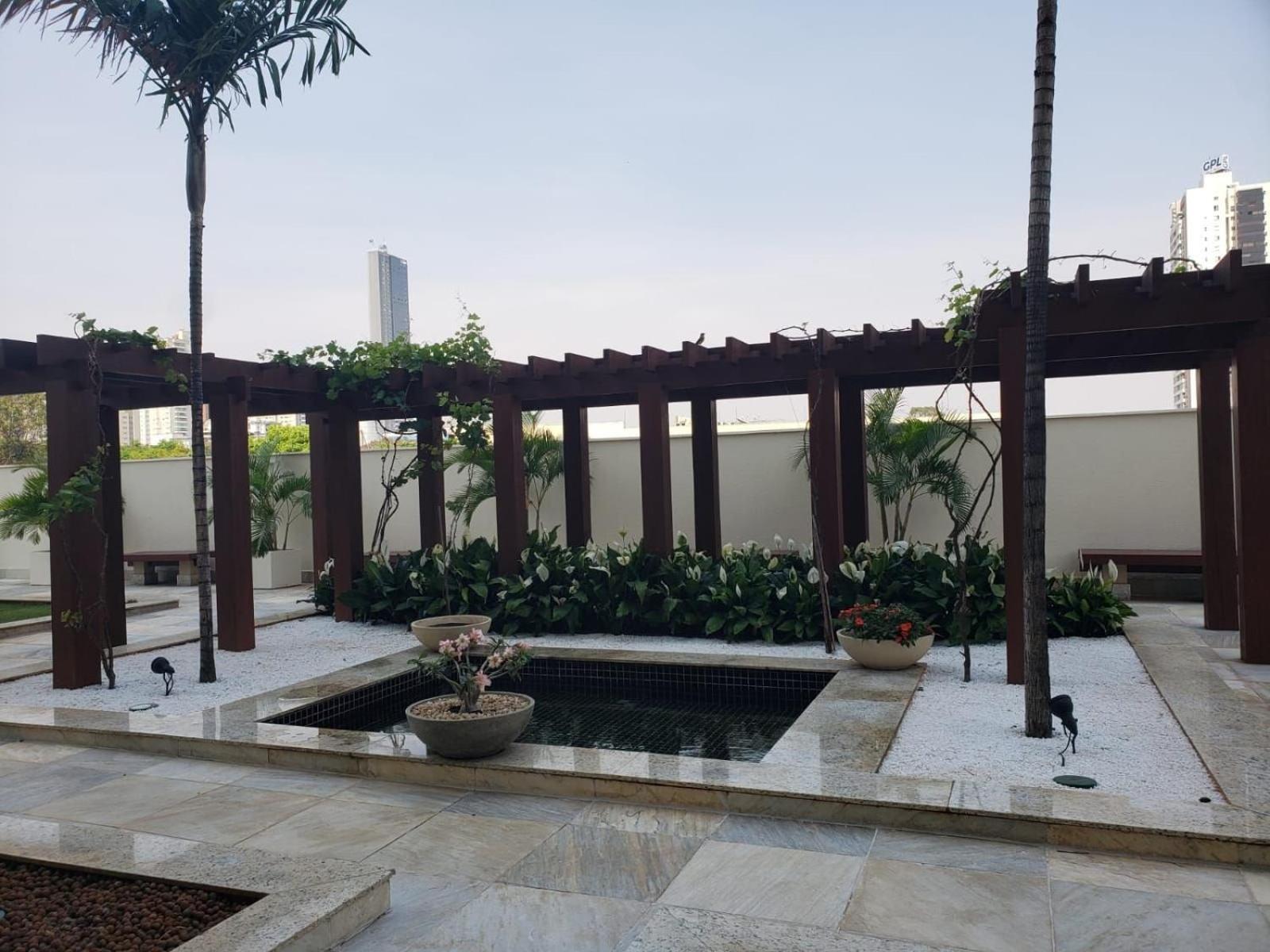 Moderno Flat Com Vista Para O Parque Vaca Brava Goiânia Extérieur photo
