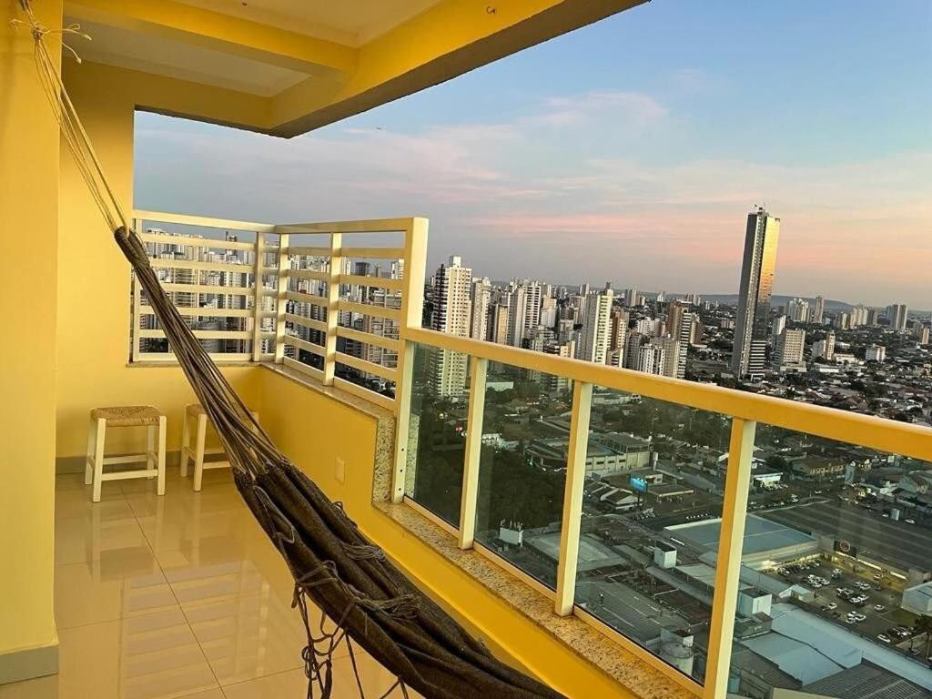 Moderno Flat Com Vista Para O Parque Vaca Brava Goiânia Extérieur photo
