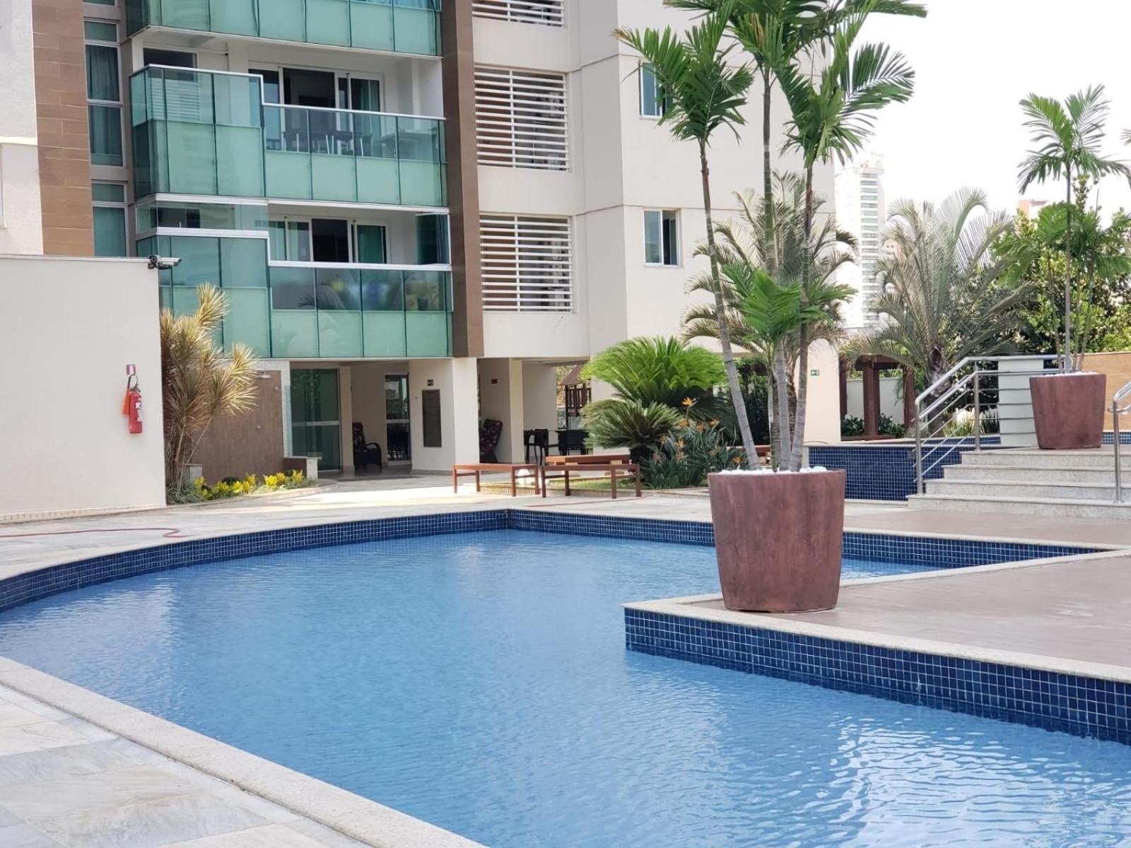 Moderno Flat Com Vista Para O Parque Vaca Brava Goiânia Extérieur photo